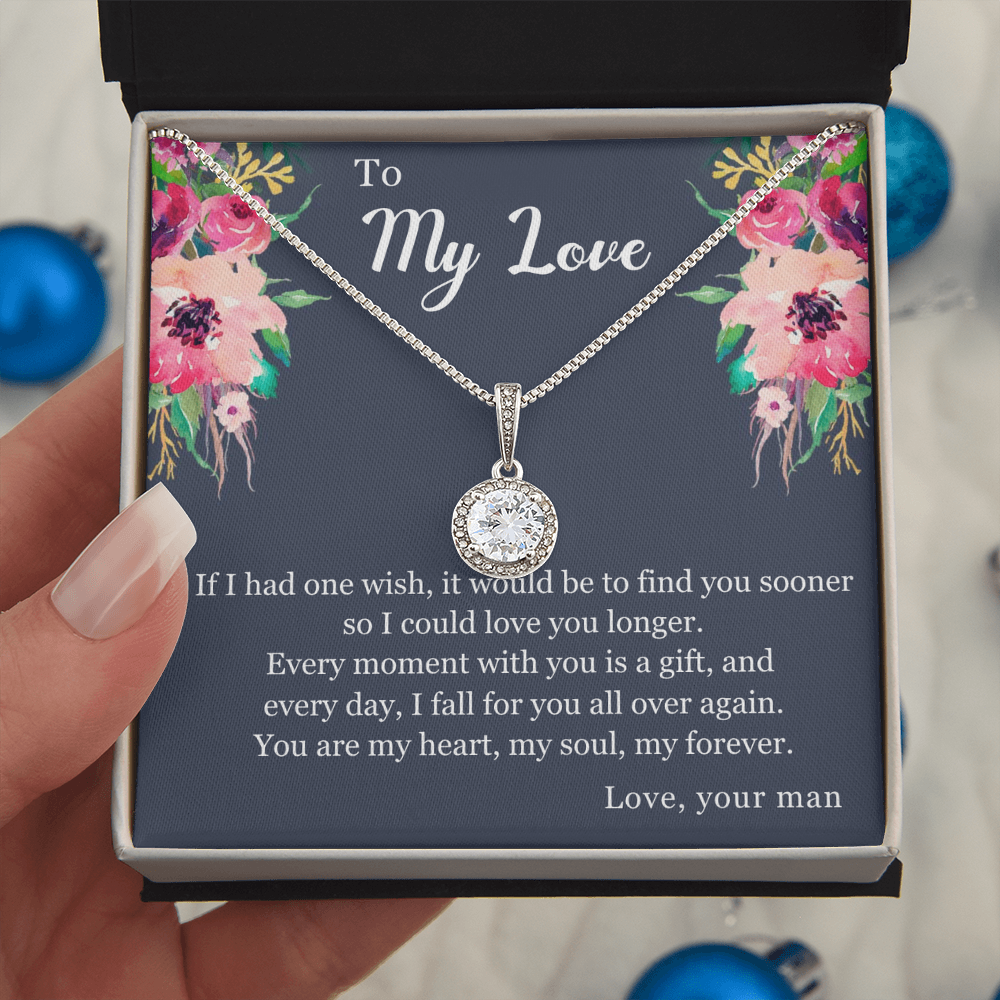 Eternal Hope Necklace | Timeless Sparkle for a Love That Shines