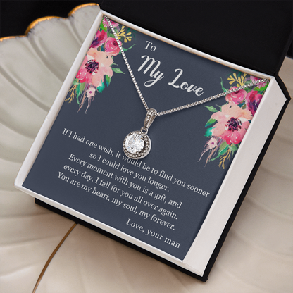 Eternal Hope Necklace | Timeless Sparkle for a Love That Shines