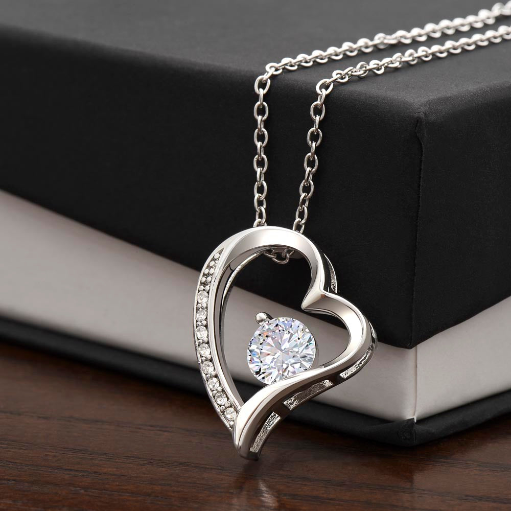 To My Heart - Dazzling Necklace for Her(Non-Message Card)