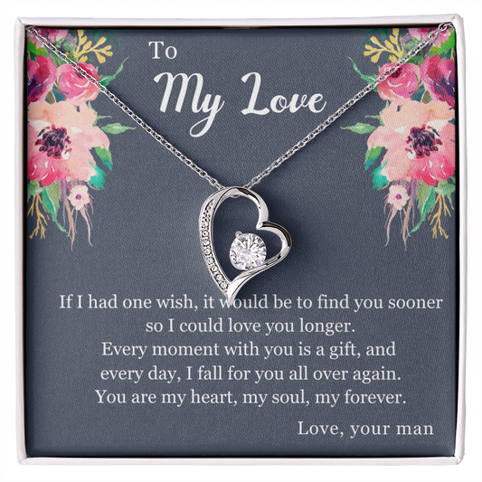 To My Heart - Dazzling Necklace for Her